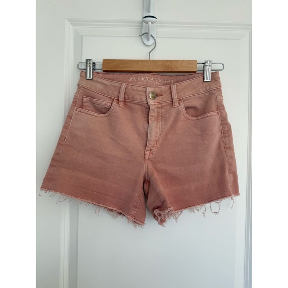AMERICAN EAGLE | Hi-Rise Shortie Shorts - size 4